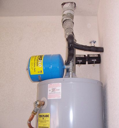 Dual GMX on water heater

