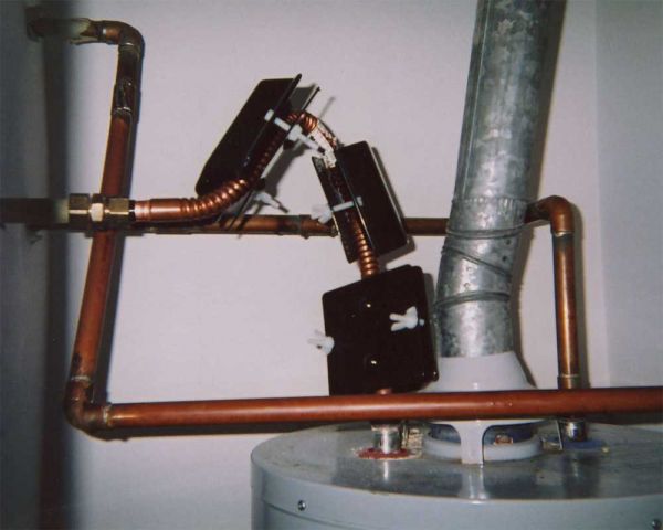 Model 400s on water heater
